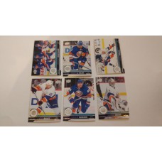 2017-18 Upper Deck Series 1 Base Team Set 120-125 New York Islanders 2017-18 Upper Deck Series 1 Base Team Set 120-125 New York Islanders